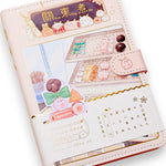 KetA Kawaii Journal Notebook – Cute Aesthetic Japanese Stationery, 256 Pages – Perfect for Girls, Teens & Women for Drawing, Writing, and Scrapbooking