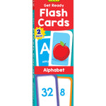 School Zone Get Ready Flash Cards Alphabet & Numbers 1-100 2-Pack: 112 Cards, Preschool & Kindergarten Learning, ABC Letters, Phonics, Counting, Early Math Skills, Ages 3–6