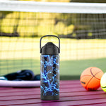 Ntswasd Boys Water Bottle with Straw,18 oz Kids Insulated Cups with Stainless Steel Leak Proof for School,Sport&Travel（Lightning）