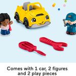 Fisher-Price Little People Toddler Playset Light-Up Learning Garage with Smart Stages Plus Toy Car and Ramp for Ages 1+ Years