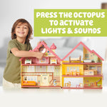 Bluey House Playset | XL Lights & Sounds Playhouse, Amazon Exclusive, Includes Dance Floor, Nana, Bingo, Chattermax & Bluey Toys, Ages 3+