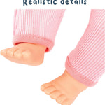 Baby Born My First Baby Annabell - Blue Eyes: Realistic Soft-Bodied Doll for Kids Ages 1 & Up, Eyes Open & Close, Doll with Bottle