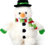 Bearington Nick Santa Claus Christmas Stuffed Animals - 6" Soft Christmas Stuffies for Kids with Red and White Hat, Soft Fur, and Weighted Bottom - Poseable Holiday Plush Toy - Gift for Teens and Kids