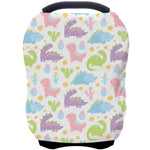 Car Seat Cover for Babies - Multi-use Carseat Canopy Cover, Car Seat Covers, Infant Boys and Girls Shower Gifts
