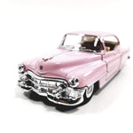 KiNSMART 1953 Cadillac Series 62 Cotton Candy Pink 5 Inch 1:43 O Scale Die Cast Metal Model Toy Classic Ventage Car