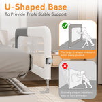 Abdtech Bed Rail for Toddlers with U-Shaped Base: Safety & Foldable - Stable Protective Bed Side Rails - 78.74 x 78.74 x 74.8 Designed for for King Size Bed
