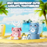 Axolotl Kids Electric U Shaped Sonic Toothbrush,59S Timer-Age2-15 Pink