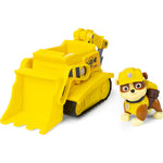 Paw Patrol, Rubble’s Bulldozer, Toy Vehicle with Collectible Action Figure, Sustainably Minded Kids Toys for Boys & Girls Ages 3 and Up