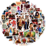 50pcs Stranger Movie Season 5 TV Stickers for Kids Teens Girls Adult, Waterproof Vinyl Things Movie Decal for Water Bottle Skateboard Guitar Travel Case Bike Laptopr (st)