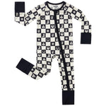 pureborn Baby Girls Sleeper Viscose from Bamboo Pajamas 2-Way Zipper Snug Fit Sleepwear Western Impression 0-3 Months