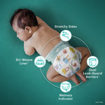 Pampers Baby Dry Diapers Size 3 104 Count (Pack of 2)