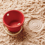 PlanToys® Sand Play Set Wooden Montessori Outdoor Sensory and Fine Motor Toy | Creative, Tactile and Imaginative Beach Learning Activity | Eco Friendly Sand Tools for Open Ended Play