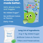 Amara Organic Fruit Bites Apple Kale - No Artificial Colors/Dyes, Added Sugar, Dairy-Free Fruit Snacks, Made with Organic Whole Foods, Healthy Fruit Snacks for Kids - 6 Pack