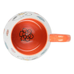 Peanuts Mothers Baby 4 Pack Large 20 OZ Belly Shaped Stoneware Mugs