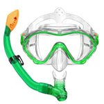Kids Snorkel Set for Boys Girls Youth Junior Age from 5-13 Years Old Upgraded Dry Top Snorkel Mask Snorkeling Gear with Carrying Bag for Pool Swimming Diving Water Park Beach Vacation