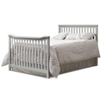 Sorelle Furniture Palisades 3-Piece Nursery Set with 4-in-1 Convertible Crib, 4-Drawer Dresser,and Changing Table with Hamper, Baby Furniture Made of Wood,Non-Toxic Finish, Nursery Furniture Set-Gray