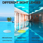 Vorshape Swim Goggles Pack of 2 Swimming Goggle No Leaking Adult Men Women Youth, Aqua & Black Pink, Anti Fog