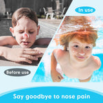 Baypify Painless Nose Plugs for Swimming, Kids & Adults,Stuff Into Nose