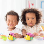 DolliBu Butterfly Bath Buddy Squirter – Floating Colorful Butterfly Rubber Bath Toy Fun Water Squirting Bathtime Play For Toddlers Cute & Soft Insect Toy For The Bathtub, Beach & Pool for Girls & Boys