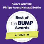 Philips Avent Natural Baby Bottles with Natural Response Nipples (Slow Flow, Flow 2), 4oz, 4-Pack, SCY900/04