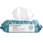 The Honest Company Clean Conscious Multi-Use Wipes, Unscented Hypoallergenic Baby Wipes for Sensitive Skin, 99% Water Plant-Based Compostable Wipes, Pattern Play, 720 Count