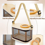 Wooden Bug Catcher Kit for Kids, Outdoor Explorer Nature Discovery Set with Butterfly Net, Bug Habitat & Magnifying Glass, Backyard Camping Outdoor Toys, Ages 3–12, Also Suitable for Toddlers
