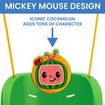 CoComelon 2-in-1 Outdoor Swing by Delta Children – for Babies and Toddlers – Full Bucket Seat