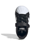 adidas Unisex-Baby Streetalk Elastic Lace, Black/White/White, 4