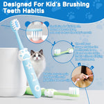 RoseFish 8 Pack Kids Toothbrushes Extra Soft Toddler Toothbrush 2-8 Years Children Manual Toothbrushes for Clean Teeth Cute Kid Toothbrushes Make Your Toddler Love Brushing Teeth