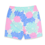 RUGGEDBUTTS Boys UPF50+ Sun Protection Fruits & Florals Swim Trunks - Pastel Petals, 3T