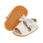 CoKate Baby Boys Girls Sandals Rubber Sole Outdoor First Walker Toddler Girls Boys Summer Shoes (H#White, numeric_3)