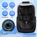 Infant Insert for Doona, Thickened Baby Car Seat Head & Body Support, Universal Carseat Head Support for Infant, Baby Car Seat Cushion with Filled Sponge, Breathable Newborn Car Seat Insert