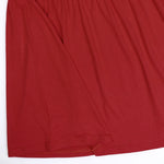 GINKANA Maternity Dresses Adjustable Spaghetti Strap Dresses Solid Sleeveless Cami Dress Knee Length Daily Wearing for Pregnant Woman,Red,S