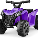 Best Choice Products 6V Kids Ride On Toy, 4-Wheeler Quad ATV Play Car w/ 1.8MPH Max Speed, Treaded Tires, Rubber Handles, Push-Button Accelerator - Hot Pink