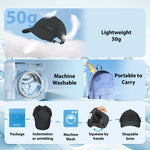 Sukeen Lightweight Kids Baseball Caps for Boy Girls, UPF50+ Kids Sun Hat Quick-Dry Youth Performance Hat for Outdoor Activity Black