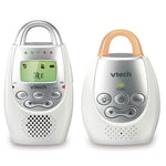 Two Vtech baby monitors on a white background