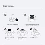 TYR Latex Swim Cap for Men and Women, Recreational Swimming Hat, Lightweight Hair Protection and Drag Reduction