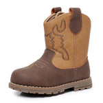 Apakowa Baby & Toddler Cowboy Boots for Boys Girls Infant Cowgirl Boots