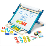Melissa & Doug Deluxe Double-Sided Tabletop Easel, Arts & Crafts, 42 Pieces, 17.5” H x 20.75” W x 2.75” L, Great Gift for Girls and Boys 3, 4, 5 Year Olds and Up