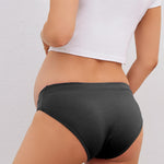 Molasus Cotton Crossover Maternity Underwear Under Bump Pregnancy Bikinis Panties Pack of 6,Multicolor,Medium