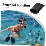 GALPADA 1 Pair Kids Swim Flippers: Adjustable Fins for Children Comfortable for Swimming Training and Diving Size 25-30 Floating Fins