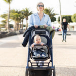 Momcozy Stroller Cooling Pad | Universal Soft Cooler Pad, Breathable & Adjustable Car Seat Liner | Detachable 2-Piece Cooling Cushion | Fits Strollers, Car Seat, High Chair, Bassinet, Swing