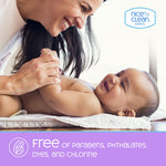 Nice 'n CLEAN Skin Care Baby Wipes Unscented 100ct (2-Pack) | Ideal for Sensitive Skin | Safe on Eczema Prone Skin | 100% Plastic-Free