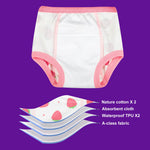 MooMoo Baby Potty Training Pants 8 Packs Absorbent Toddler Training Underwear for Boys and Girls 2T-6T