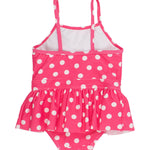 RuffleButts Girls UPF50+ Sun Protection Princess Sleeveless One Piece Swimsuit