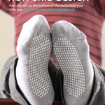Infinno Baby Non Slip Ankle Socks with Grips, Toddlers Kids 1T-7T, 9 Pairs