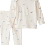 little planet by carter's Girl 2-piece Pants Set made with Organic Cotton, Butterfly, 12M