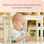 NUK Comfy Duet 100% Silicone Soother 2-in-1 BPA Free Pacifier and Teether