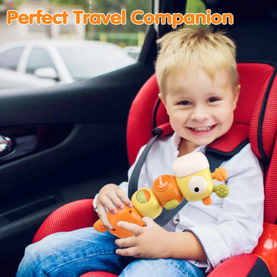 Baby Teething Toys - Baby Teethers Newborn Infant Sensory Chew Toys - Montessori Developmental Teething Toy for Babies 3-6-9-12-18 Months Girl Boy Gifts - Giraffe Toddler Travel for 1 2 3 One Year Old