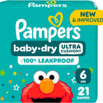 Pampers Diapers - Baby Dry - Size 1, 44 Count, Absorbent Disposable Infant Diaper (Packaging May Vary)